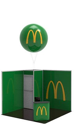 Simulation 3D de votre ballon personnalisé